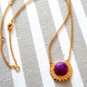 Hespera Mojave Turquoise Pendant Necklace